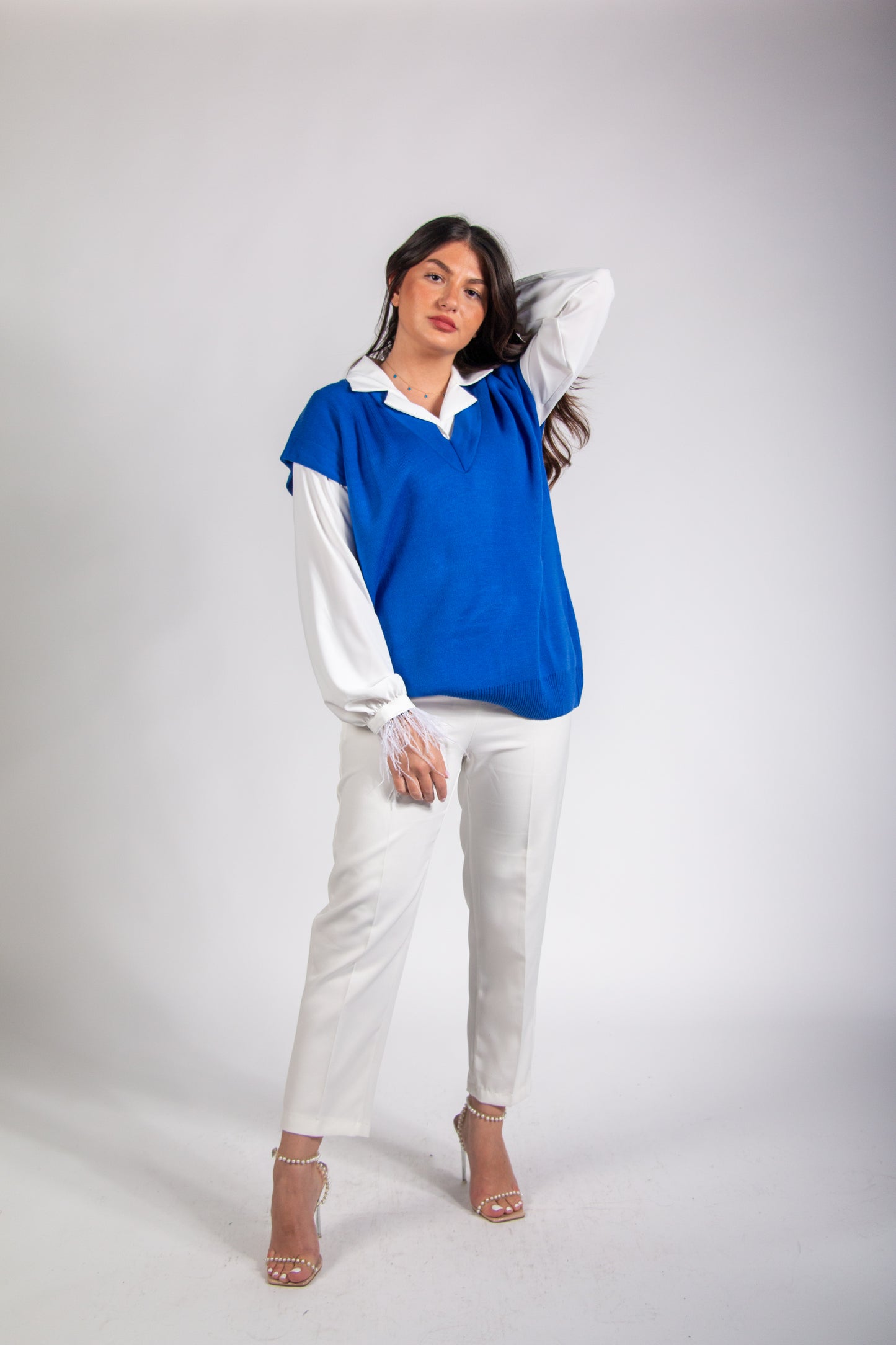 Drop Shoulder Sweater