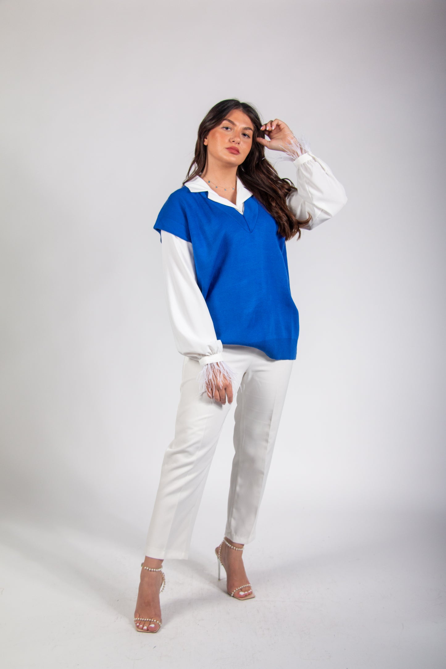 Drop Shoulder Sweater