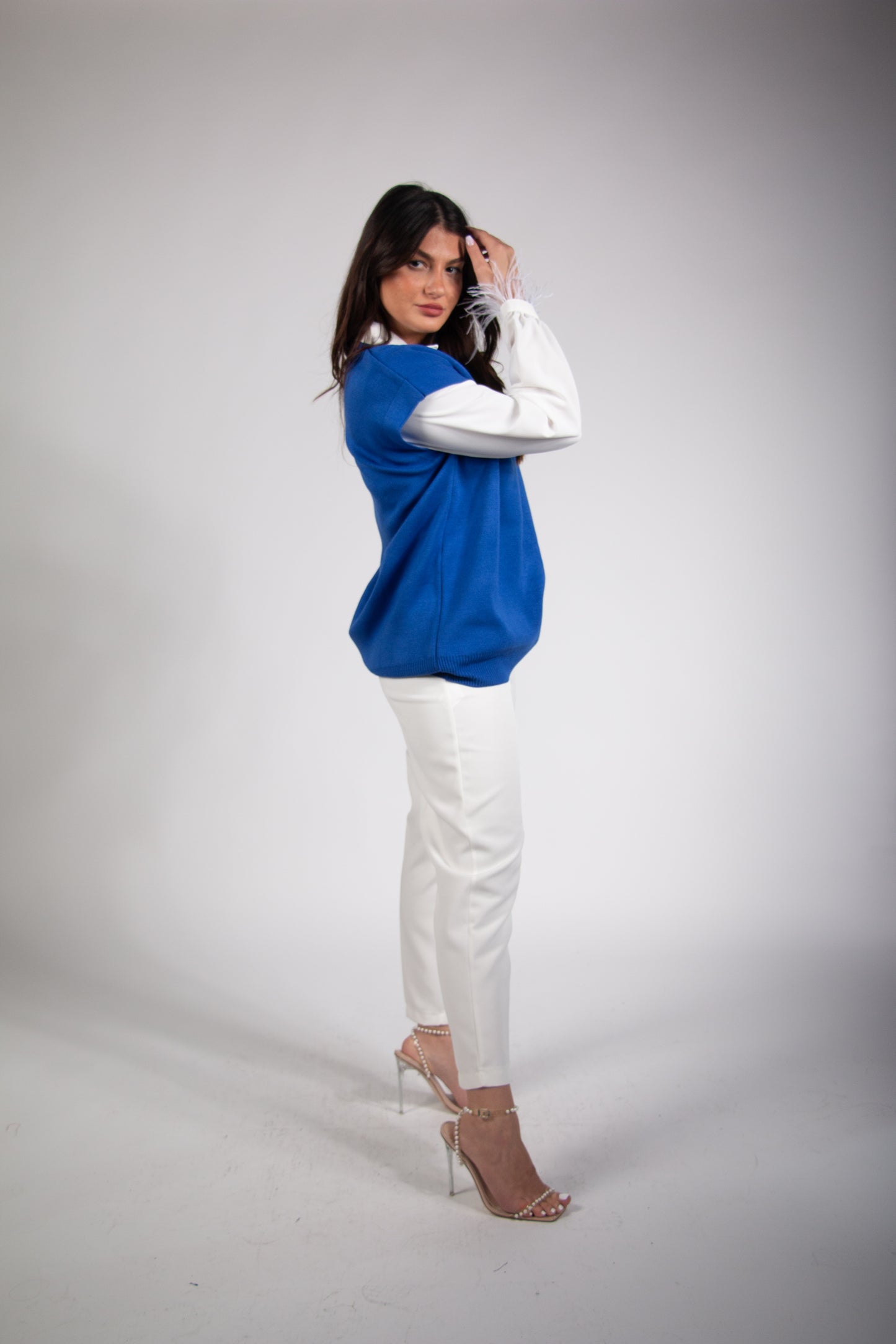 Drop Shoulder Sweater