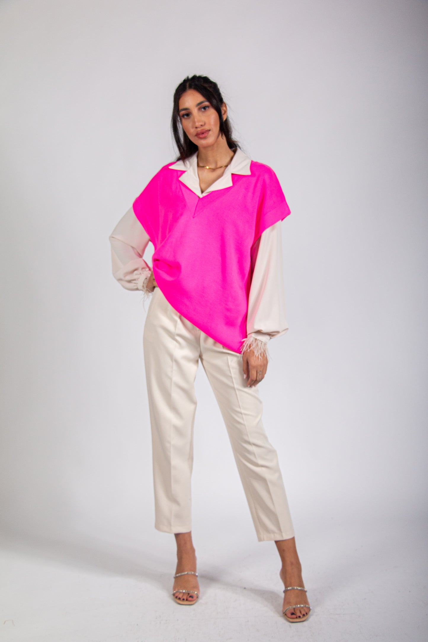 Drop Shoulder Sweater