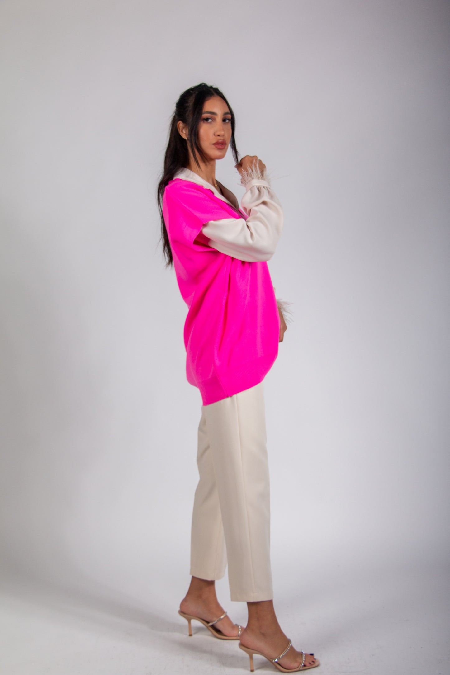 Drop Shoulder Sweater