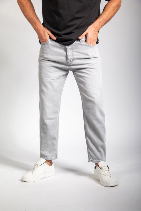 Silver/grey men jeans