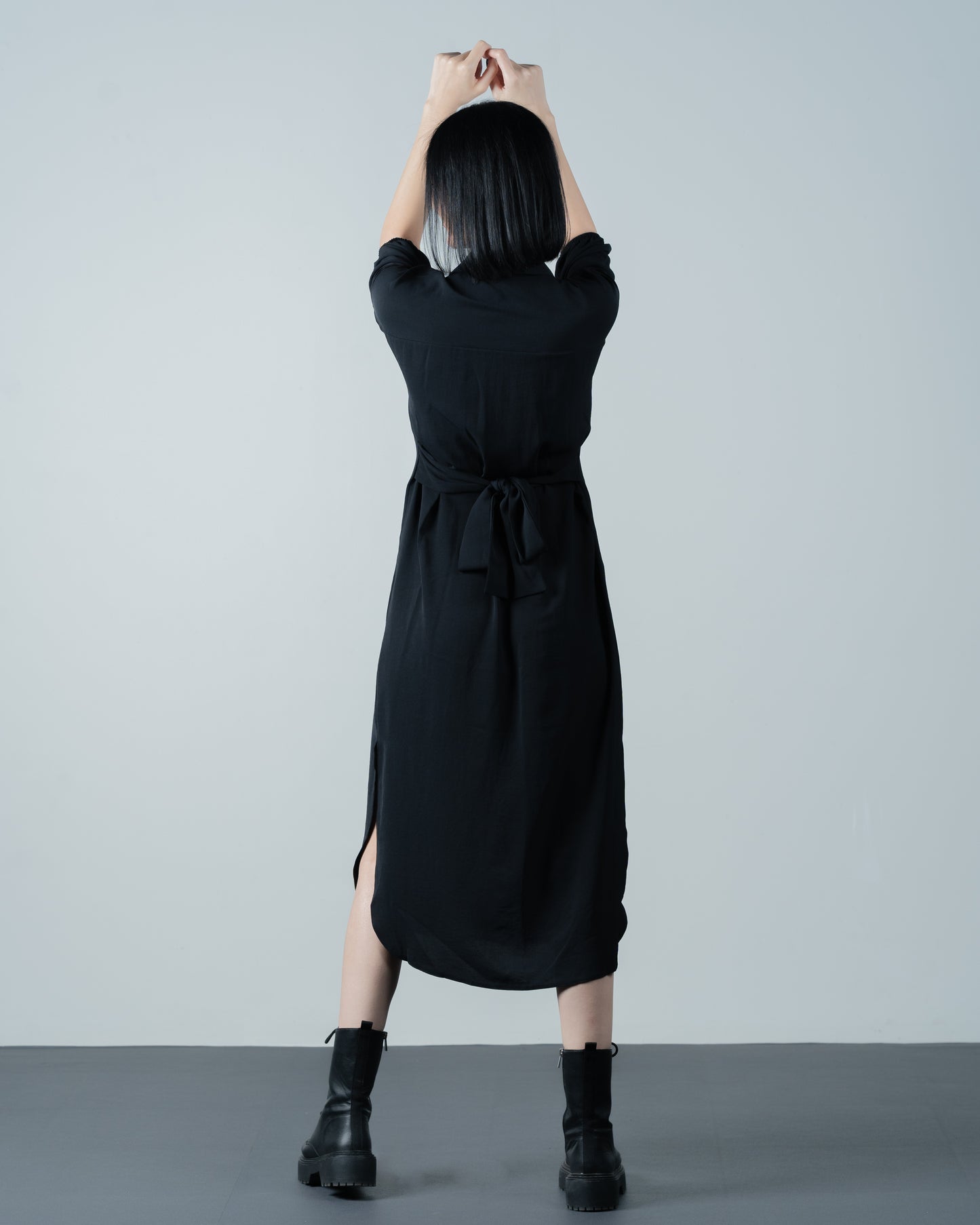 Black long dress