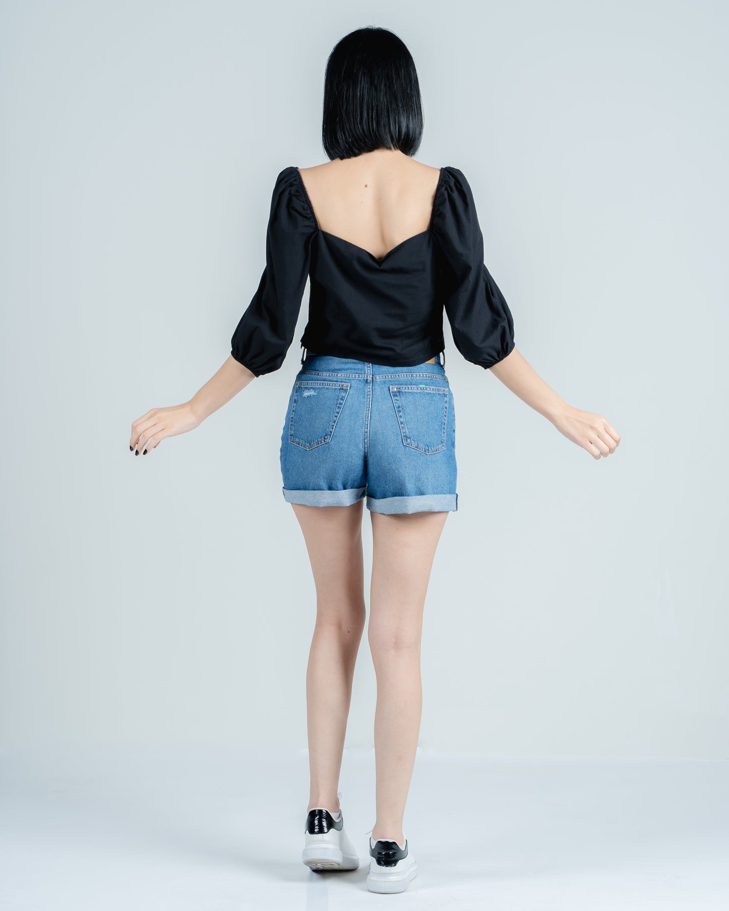 Off Shoulder Top black