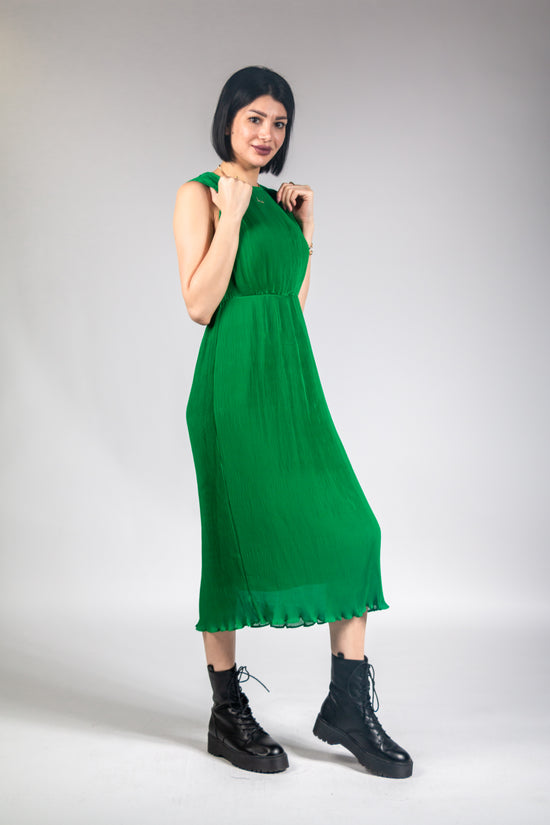 Green dress