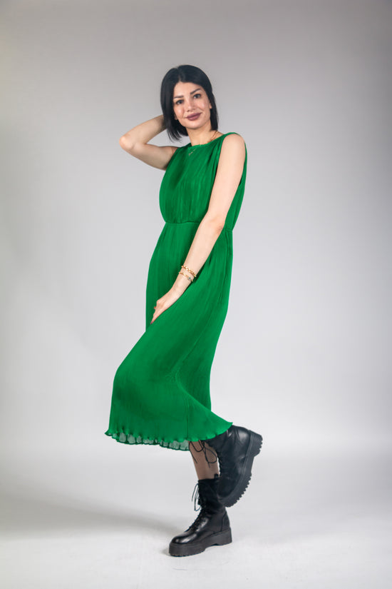 Green dress