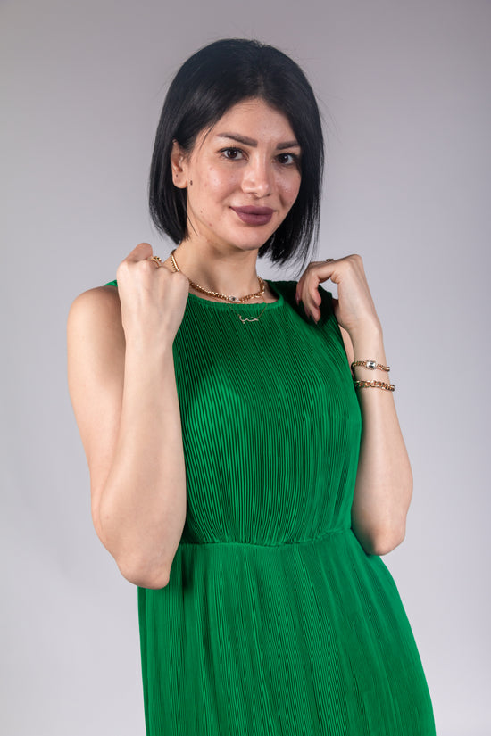 Green dress