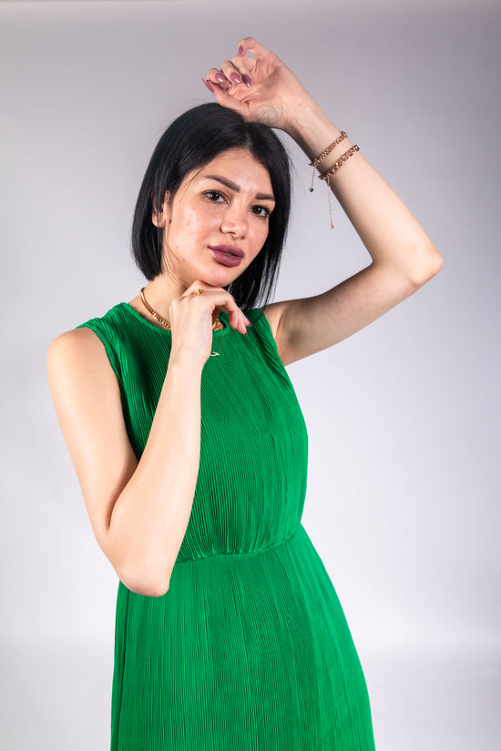 Green dress