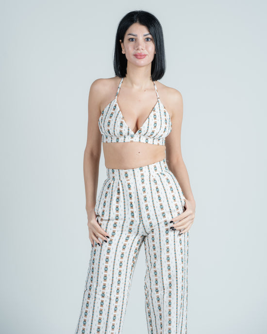 Crop Top With Pants-set